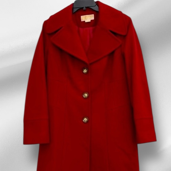 Michael Kors Women’s Wool Blend Long Coat - Picture 2 of 9